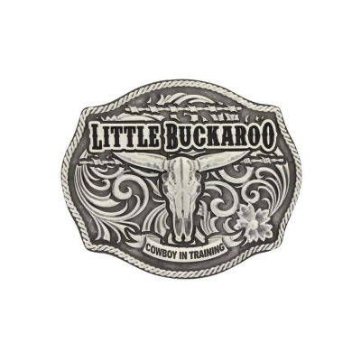 Montana Silversmiths Western Belt Buckle Kids Lil' Buckaroo A608S 