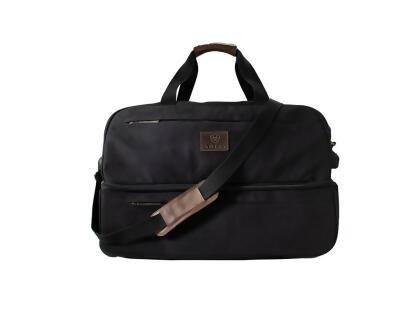 Black polyester canvas Ariat tote orders bag computer bag