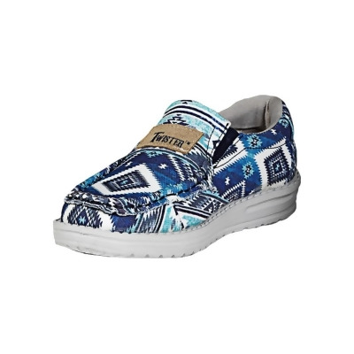 Twister Casual Shoes Boys Diego Slip On Southwest Blue 446003927 