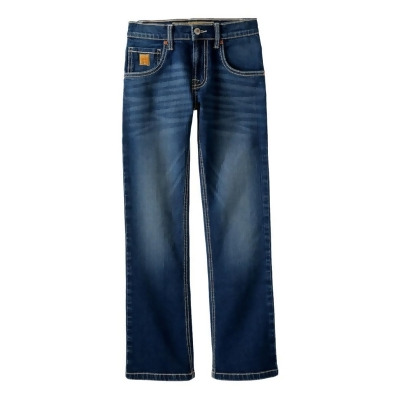 Cinch Western Jeans Boys Slim Fit Stretch Dark Wash MB16781005 
