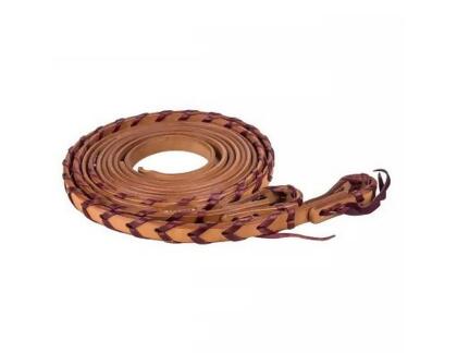 Tabelo Reins Tie Ends Argentina Skirting 5/8 x 75 Natural 4-304469 