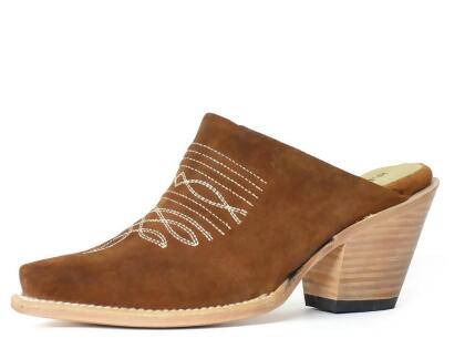 Stetson Fashion Shoes Womens Reed Mule Brown 12-021-5104-0393 BR
