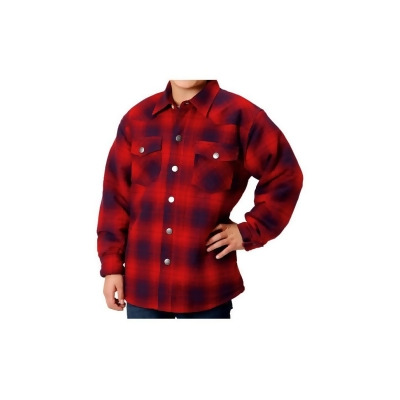 Roper Western Jacket Boys Snap Flannel Red 03-397-0119-5696 RE 