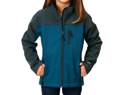 Roper Western Jacket Girls Zip Technical Teal 03-298-0780-0621 GR