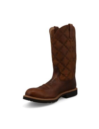 Twisted X Western Boots Mens Tech X Barbed Wire Brown Squash MXTR015 