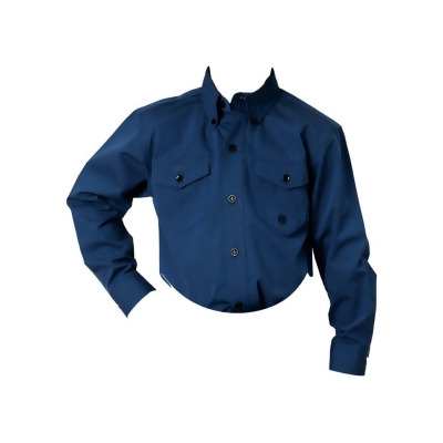 Roper Western Shirt Boys L/S Solid Button Blue 03-030-0365-0185 BU 