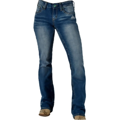 Cowgirl Tuff Western Jeans Womens Lisa Legacy Medium Wash JLILEC 
