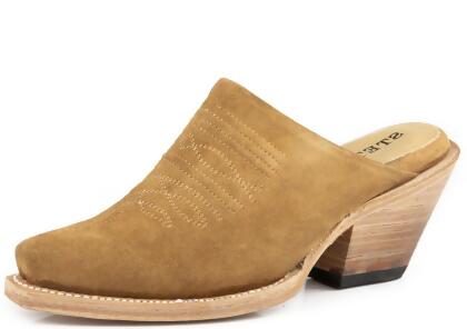 Stetson Fashion Shoes Womens Reed Mules Tan 12-021-5104-0395 TA