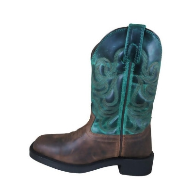 Smoky Mountain Western Boots Boys Tucson Square Toe Pull On 3224Y 