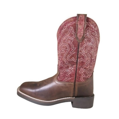Smoky Mountain Western Boots Boys Odessa Square Toe Pull On 3241Y 