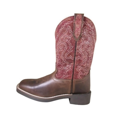 Smoky Mountain Western Boots Boys Odessa Square Toe Pull On 3241 