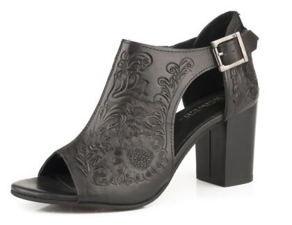 Roper Casual Shoes Womens Mika Closed Back Black 09-021-0946-2673 BL