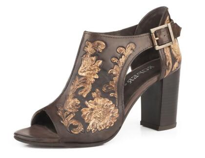 Roper Casual Shoes Womens Mika Closed Back Brown 09-021-0946-2674 BR