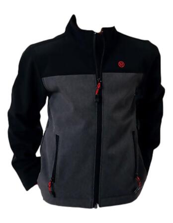 Roper Western Jacket Boys Soft Shell Gray 03-397-0780-6147 GY