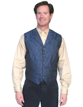 Scully Western Vest Mens Classic Notched Lapels Rangewear F0_RW164 