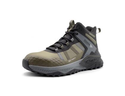 Avenger Work Shoes Mens Aero Trail Mid Composite Toe WP Olive 8811