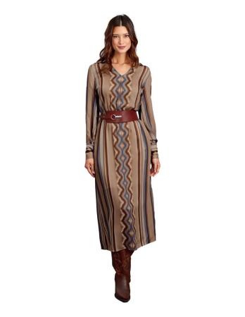 Stetson Western Dress Womens L/S Mid Length 11-057-0590-6031 TA 