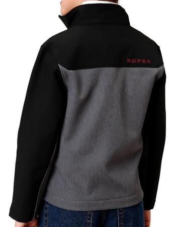 Roper Western Jacket Boys Zip Fleece Lined Gray 03-397-0780-6142 GY alternate image