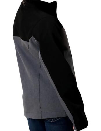 Roper Western Jacket Girls Fleece Zip Gray 03-298-0780-6142 GY alternate image
