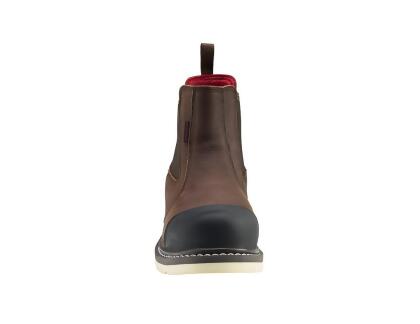 Avenger Work Boots Mens Wedge Carbon Toe 6" Chelsea Leather Brown 7505 alternate image