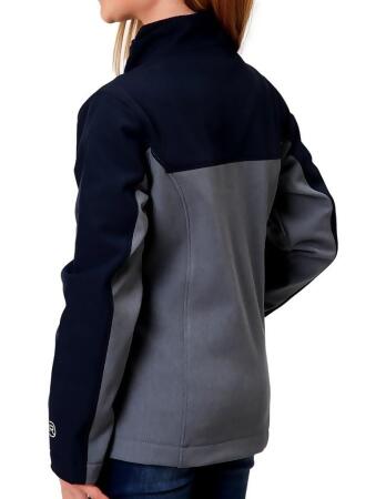 Roper Western Jacket Girls Wind Resistant Blue 03-298-0780-6141 BU alternate image