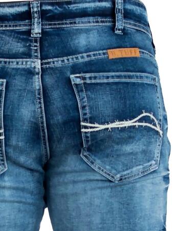 B. Tuff Western Jeans Mens Casey II Bootcut Mid Rise Med MCASII alternate image
