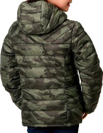 Roper Western Jacket Girls Camo Zip Hood Green 03-298-0693-6134 GR alternate image