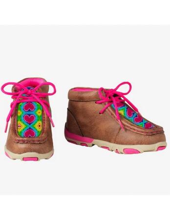 Twister Casual Shoes Girls Abigale Lace Moc Toe Brown 443002802 alternate image