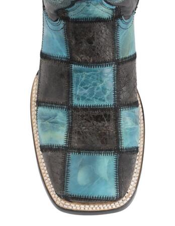 Ferrini Western Boots Mens Patchwork Distressed Leather 11393-50 alternate image