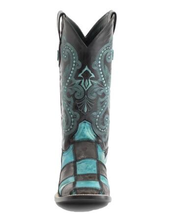 Ferrini Western Boots Mens Patchwork Distressed Leather 11393-50 alternate image