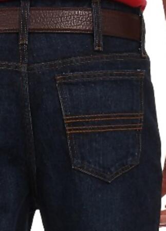 Cinch Western Denim Jeans Mens Silver Label Slim Dark Wash MB98034002 alternate image