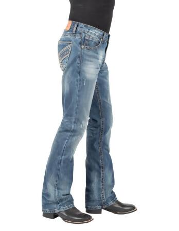Stetson Western Jeans Men Bootcut Low Rise Blue 11-004-1014-4082 BU alternate image