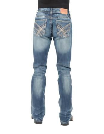 Stetson Western Jeans Men Bootcut Low Rise Blue 11-004-1014-4082 BU alternate image