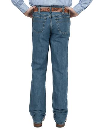 Cinch Western Denim Jeans Mens Bronze Label Slim Med Stone MB90532001 alternate image