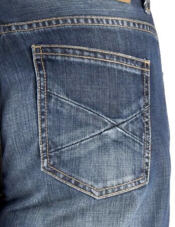 Stetson Western Jeans Mens Modern Fit Bootcut Blue 11-004-1312-4094 BU alternate image