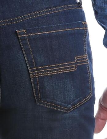Cinch Western Denim Jeans Mens Jesse Slim Fit Dark Wash MB50738001 alternate image