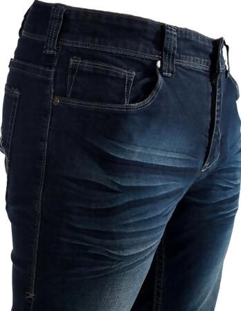B. Tuff Western Jeans Mens Iron Bootcut Button Dark Wash MJIRON alternate image