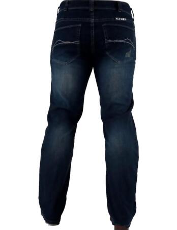 B. Tuff Western Jeans Mens Iron Bootcut Button Dark Wash MJIRON alternate image