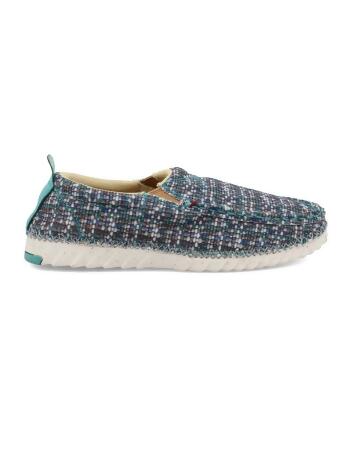 Twisted X Casual Shoes Girls Zero-X Slip On Blue Multi YZXS001 alternate image