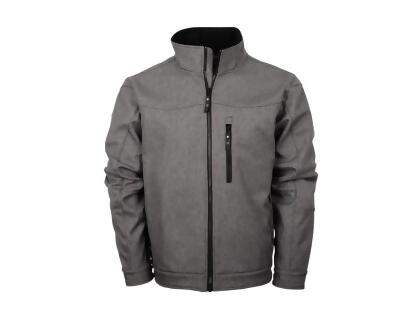 StS Ranchwear Western Jacket Boys Pockets Zip Heather Gray STS9122 alternate image