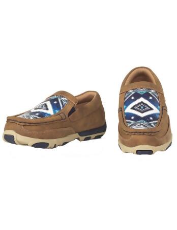 Twister Casual Shoes Boys Blakely Moccasin Aztec Print 443008908 alternate image