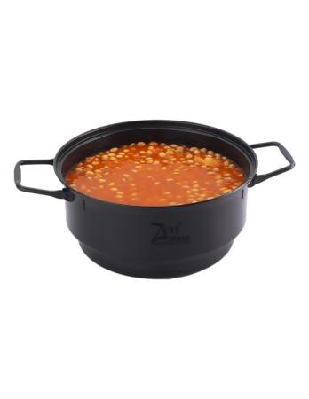 Zenport Pot Nonstick Barbeque Sauce Bean 6 Quart Black 870022 alternate image