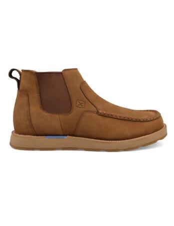 Twisted X Casual Boots Mens Chelsea Wedge Sole Lion Tan MCAX003 alternate image