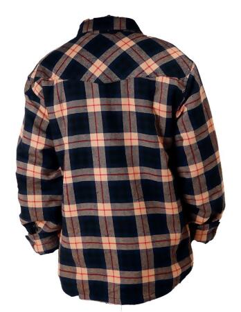 Roper Western Jacket Boys Flannel Sherpa Tan 03-397-0119-2696 TA alternate image