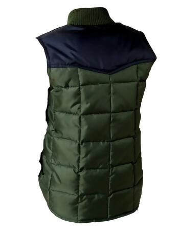 Roper Western Vest Boys Quilted Poly Fill Olive 03-397-0763-0536 GR alternate image