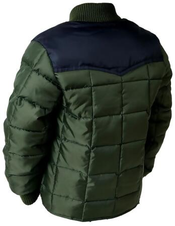 Roper Western Jacket Boys Contrasting Yoke Olive 03-397-0761-0536 GR alternate image