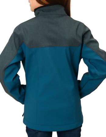 Roper Western Jacket Girls Zip Technical Teal 03-298-0780-0621 GR alternate image