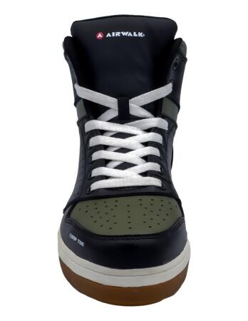 Airwalk Work Shoes Mens Arena Mid Composite Toe Black Olive 6453 alternate image