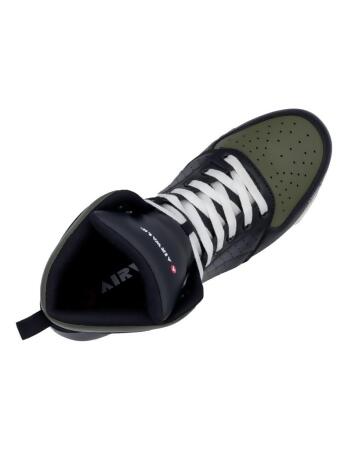 Airwalk Work Shoes Mens Arena Mid Composite Toe Black Olive 6453 alternate image