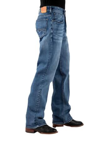 Stetson Western Jeans Mens Stretch Bootcut Light 11-004-1521-2001 BU alternate image